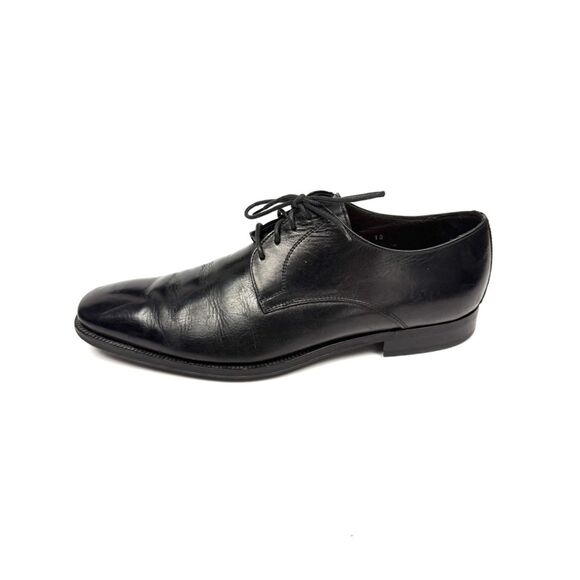 Leather Men\'s Shoes To Boot New York Black Oxfords Men\'s Size 10 Cap Toe Italy main image 13